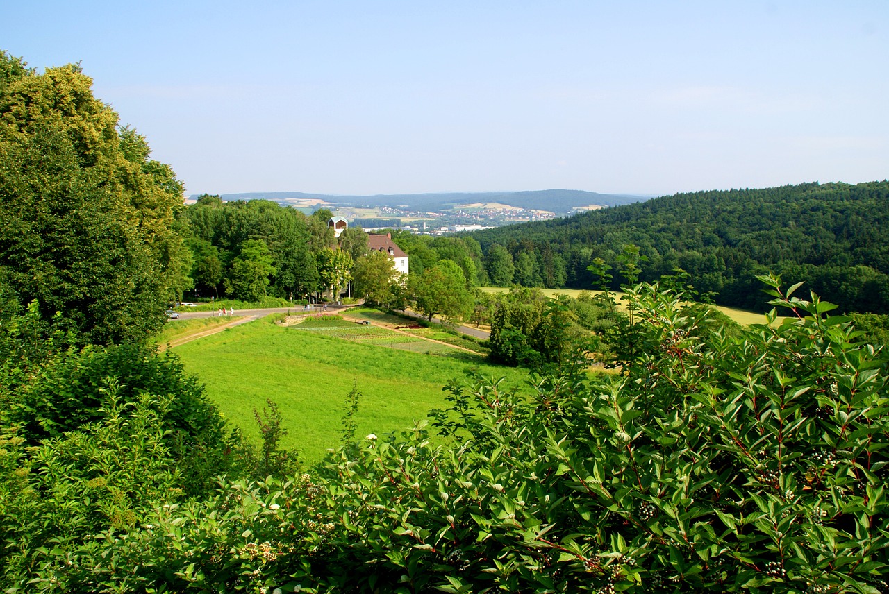 Miškas, Pieva, Laistymas, Namai, Vasara, Dangus, Žalias, Eifel, Vaikščioti, Nemokamos Nuotraukos