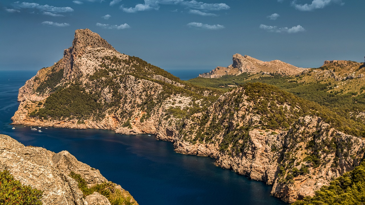 Formentor, Kalnai, Kalnas, Jūra, Viduržemio Jūra, Majorca, Majorkos Pakrantė, Šiaurės Mallorca, Rytų Majorka, Cap De Formentor
