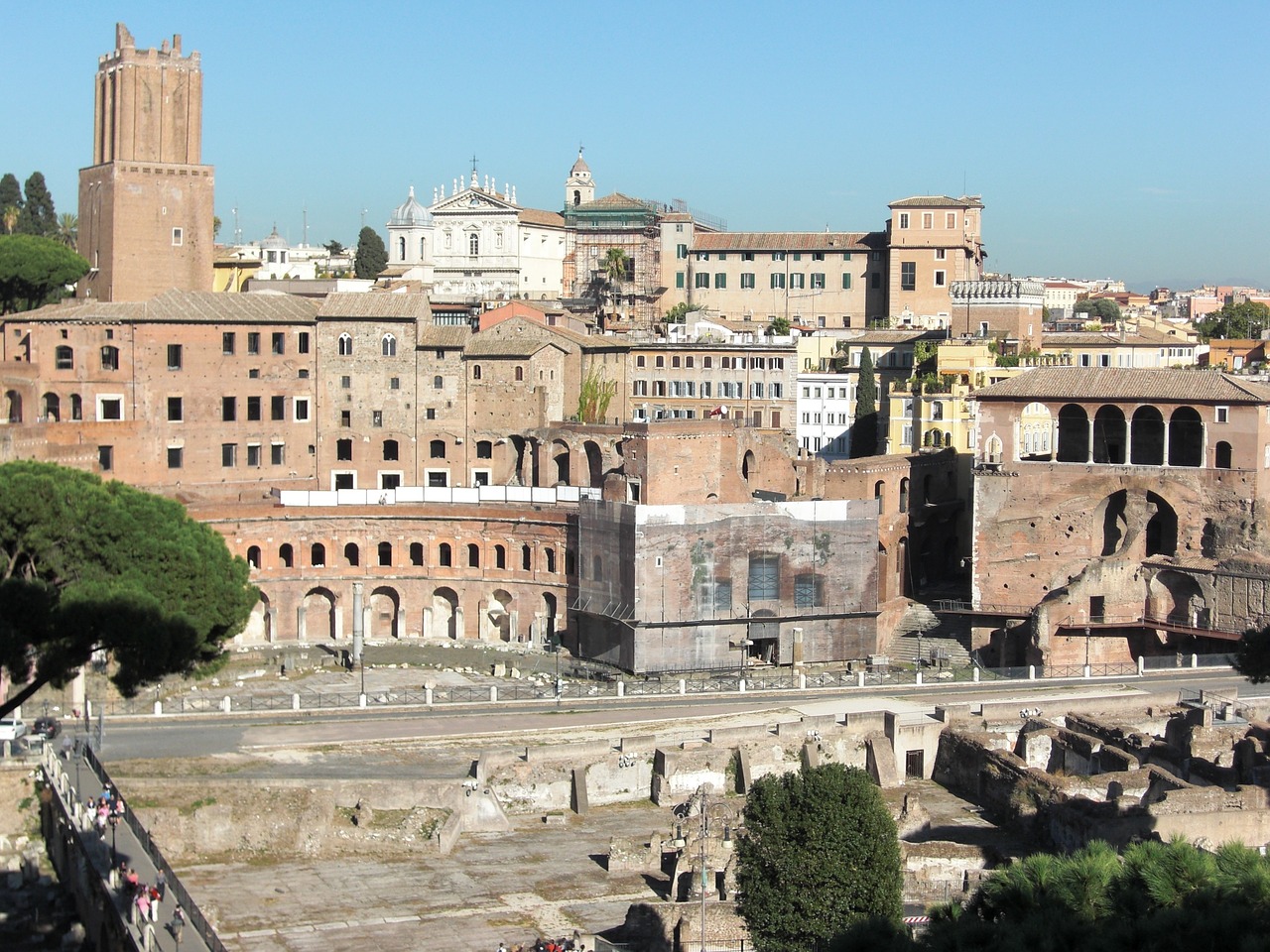 Foro Di Traiano, Roma, Italy, Pastatas, Romėnų, Romanai, Nemokamos Nuotraukos,  Nemokama Licenzija