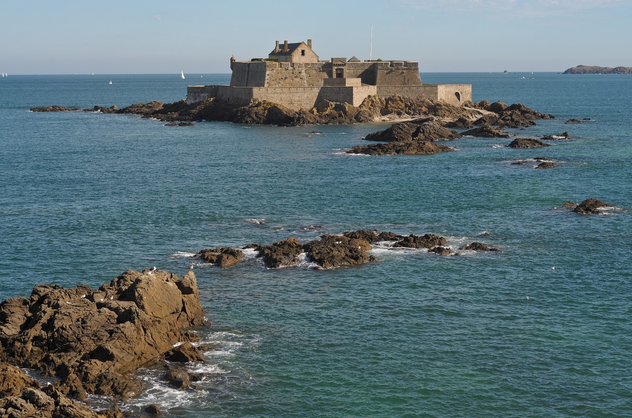 Fortas, Sala, Saint Malo, Jūra, Rokas, Nemokamos Nuotraukos,  Nemokama Licenzija