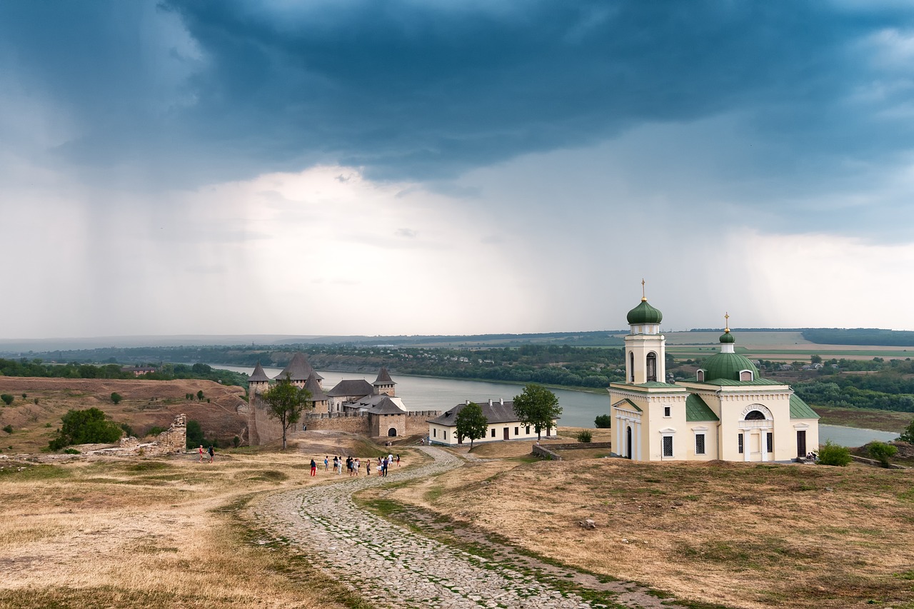 Tvirtovė, Kotinas, Chocimas, Хотин, Pilis, Centras Vėliau, Ukraina, Istoriškai, Nemokamos Nuotraukos,  Nemokama Licenzija