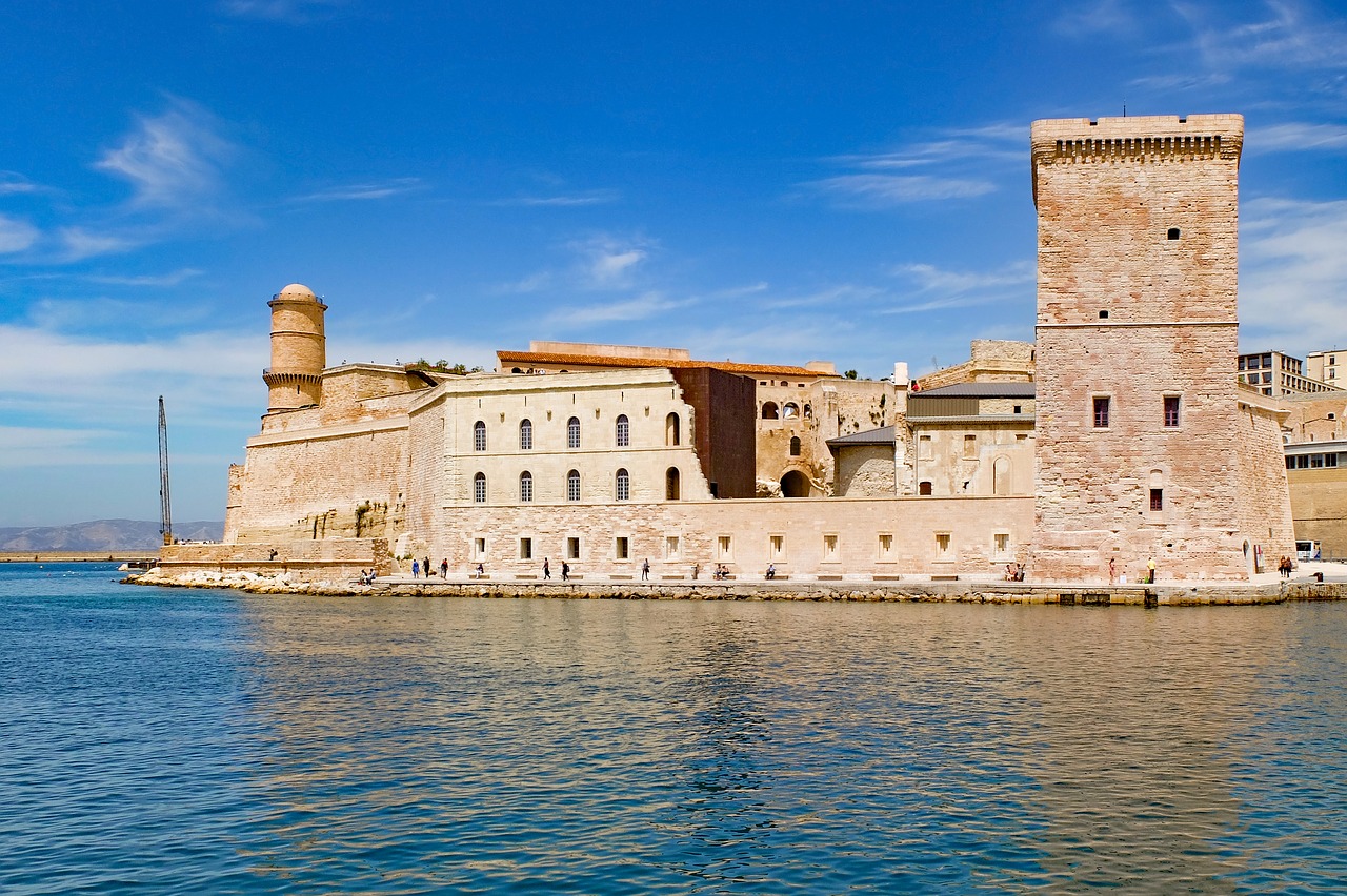Tvirtovė, Fortas, Akmuo, Architektūra, Viduramžių, Senovės, Bokštas, Fortifikacija, Saint Jean, Marseille