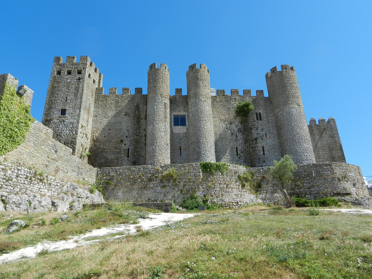 Tvirtovė, Obidos, Portugal, Pilis, Nemokamos Nuotraukos,  Nemokama Licenzija