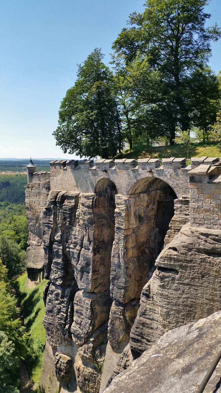 Fortress Doncaster, Pilis, Saksonijos Šveicarija, Smiltainio Kalnas, Nemokamos Nuotraukos,  Nemokama Licenzija