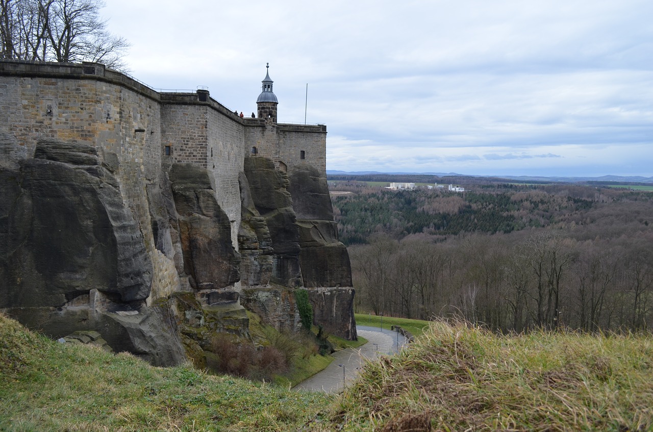 Tvirtovė Königstein, Gamta, Lnadschaft, 4 K, Nemokamos Nuotraukos,  Nemokama Licenzija