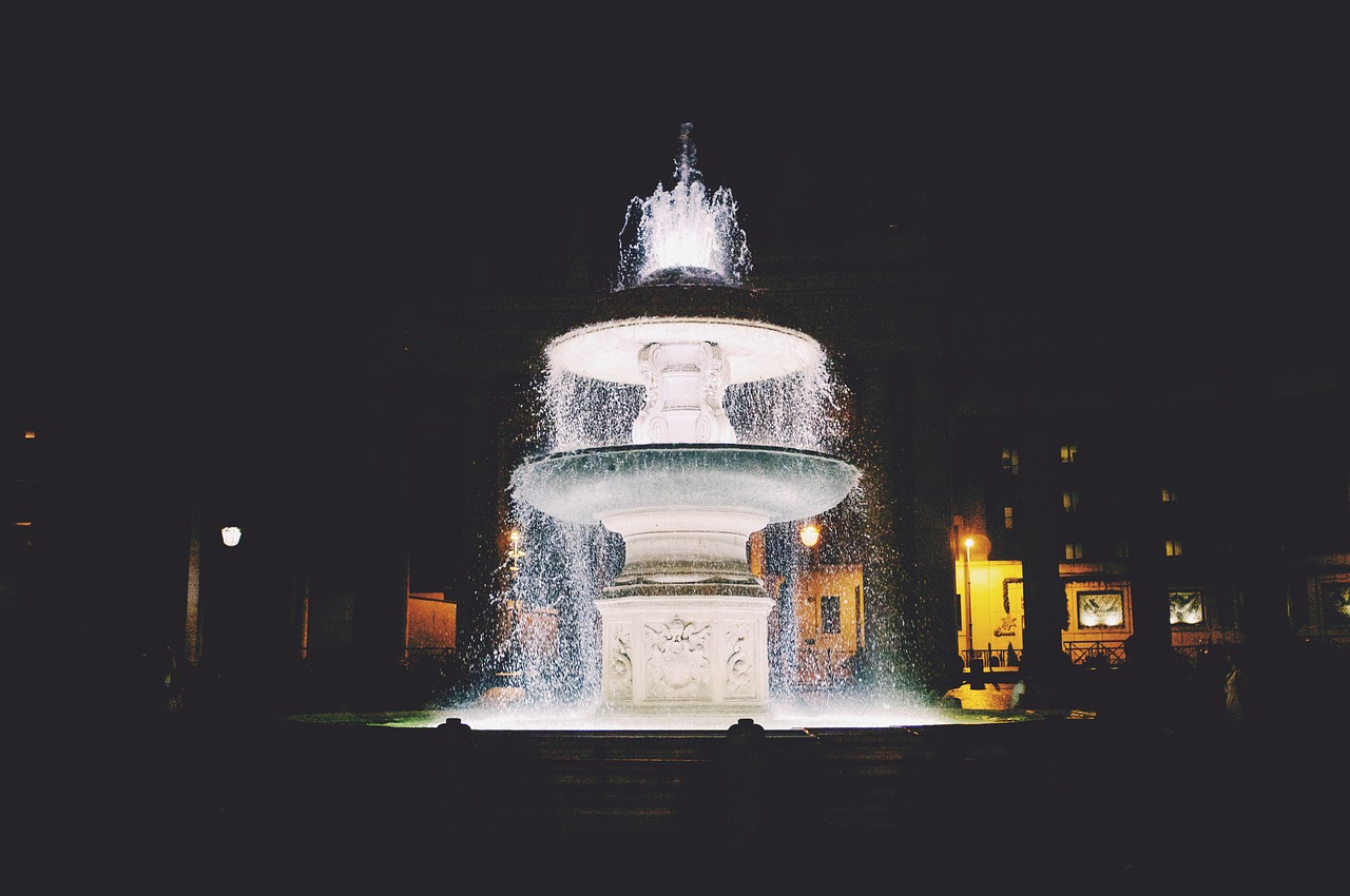 Fontanas, Istorinis, Ispanų, Italy, Roma, Vatikanas, St Peterio Aikštė, Piazza San Pietro, Europietis, Orientyras