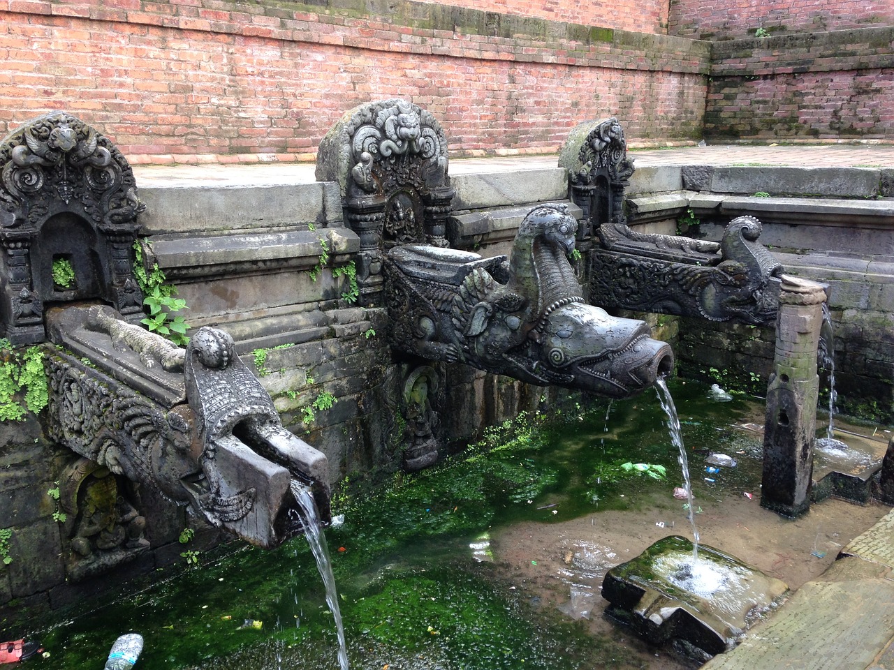 Fontanas, Nepalas, Šventykla, Nemokamos Nuotraukos,  Nemokama Licenzija