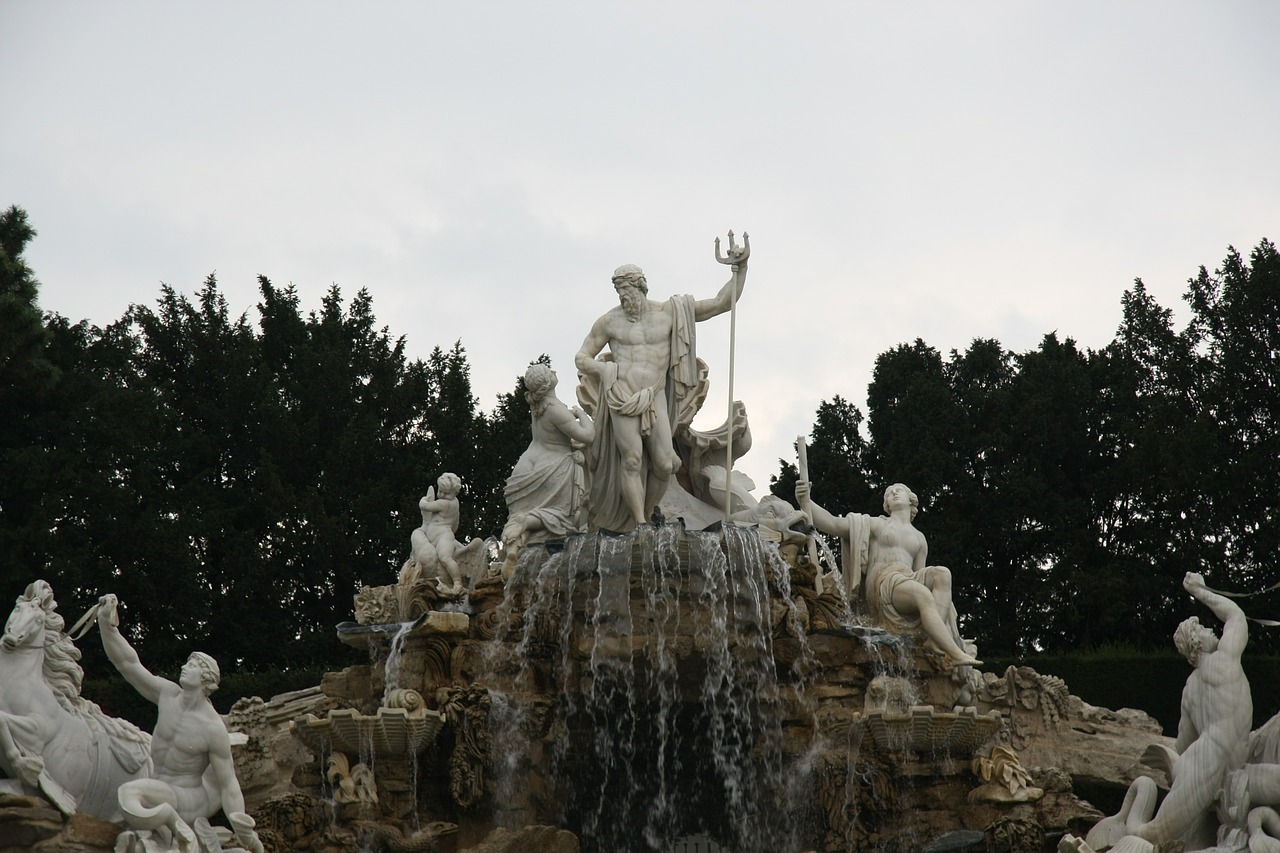 Fontanas, Zeus, Vanduo, Statula, Kelionė, Akmuo, Skulptūra, Nemokamos Nuotraukos,  Nemokama Licenzija