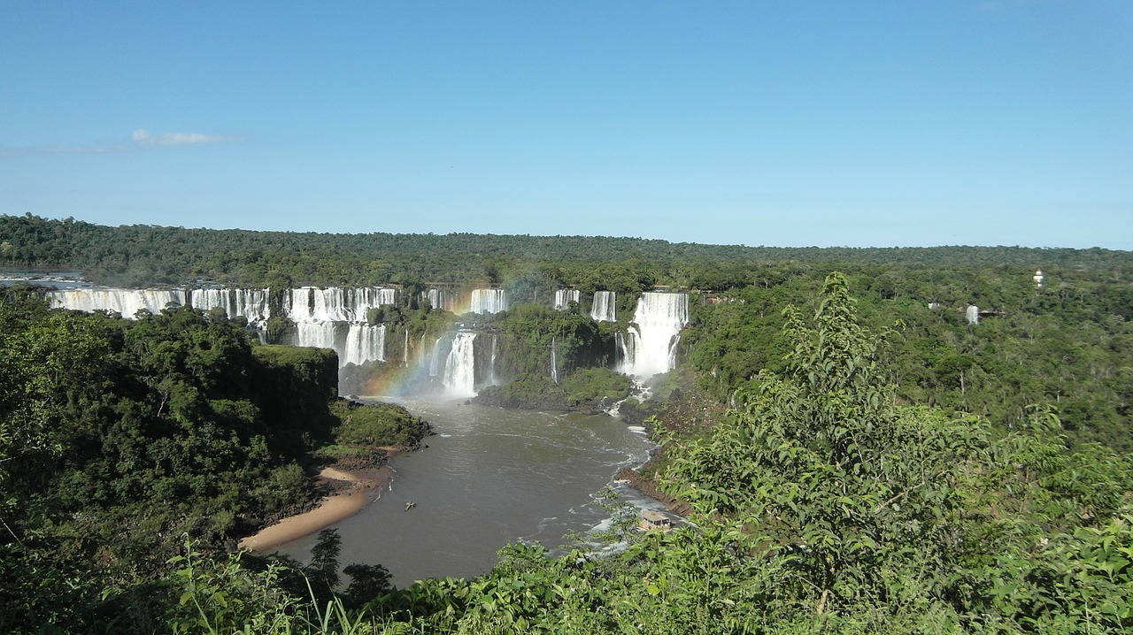 Foz Do Iguaçu, Iguaçu, Krioklys, Vanduo, Bylos, Purkšti, Laukiniai, Cataratas, Vaivorykštė, Sienos