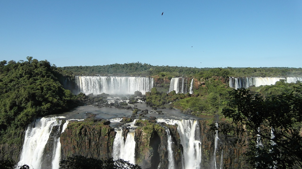 Foz Do Iguaçu, Iguaçu, Krioklys, Vanduo, Bylos, Purkšti, Laukiniai, Cataratas, Sienos, Brazilija