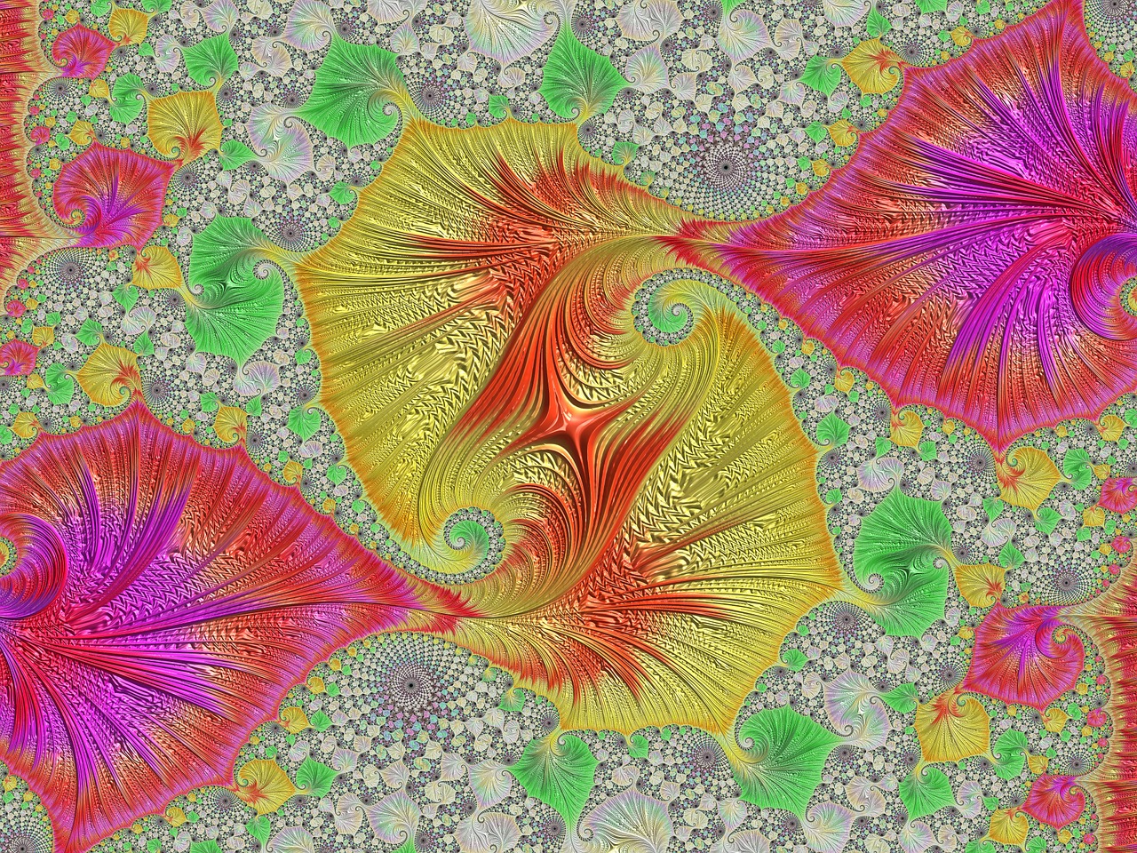 Fraktalinis Meno Kūrinys, Fraktalas, Meno Kūriniai, Kūrybingas, Skaitmeninis, Modelis, Tekstūra, 3D, Mandala, Mistinis