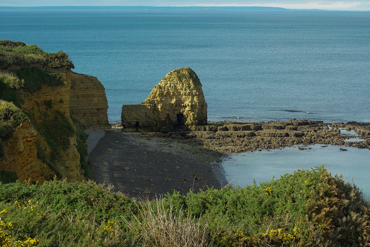 France, Normandija, Pointe Du Hoc, 1944 M. Birželis, Nusileidimas, Nemokamos Nuotraukos,  Nemokama Licenzija