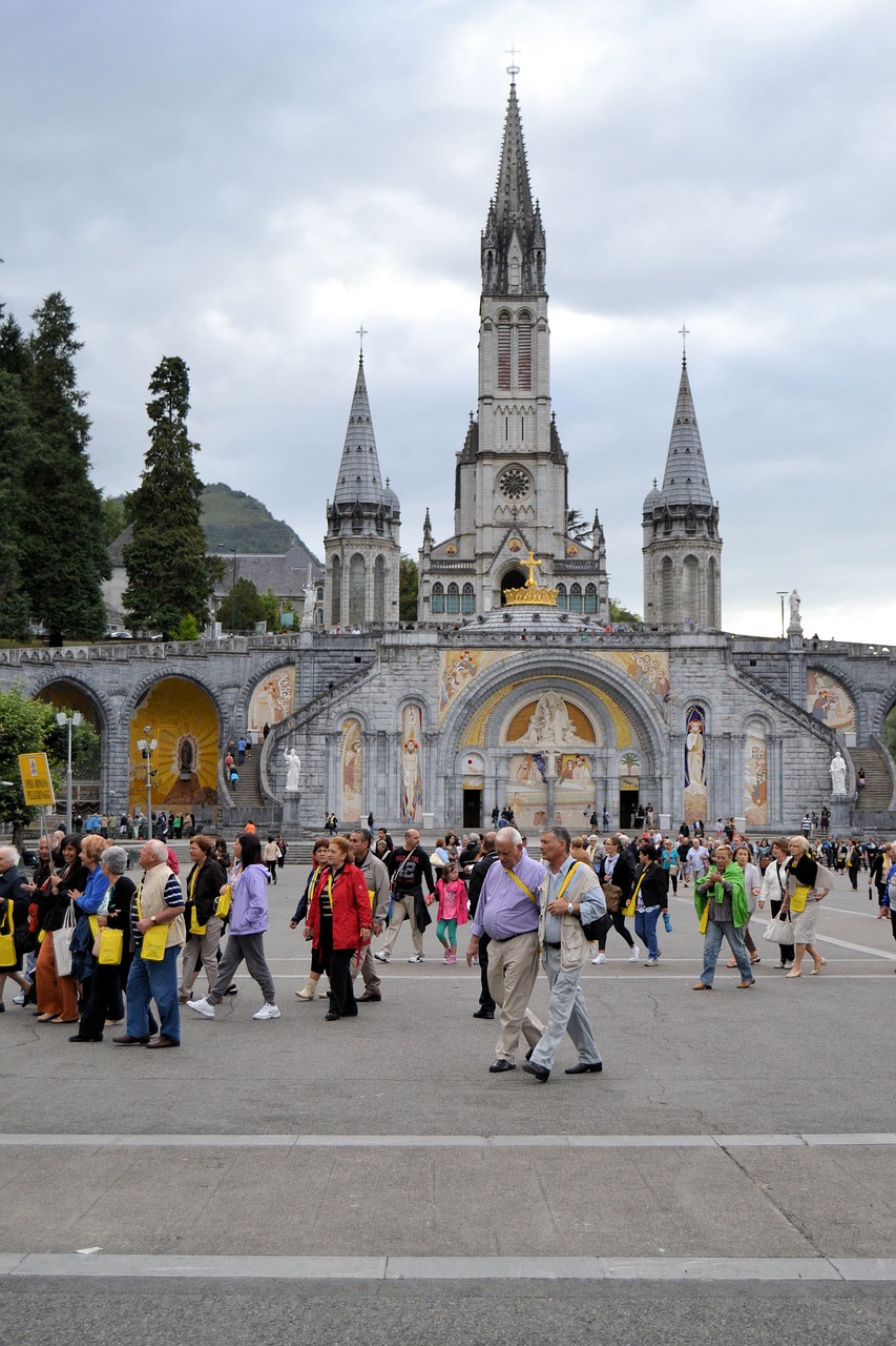 France, Pirėnai, Bažnyčia, Lurdas, Nemokamos Nuotraukos,  Nemokama Licenzija