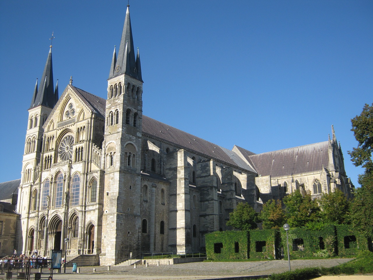 Basilikas, Saint-Remi, France, Reimsas, Architektūra, Bažnyčia, Prancūzų Kalba, Religinis, Krikščionis, Istorija