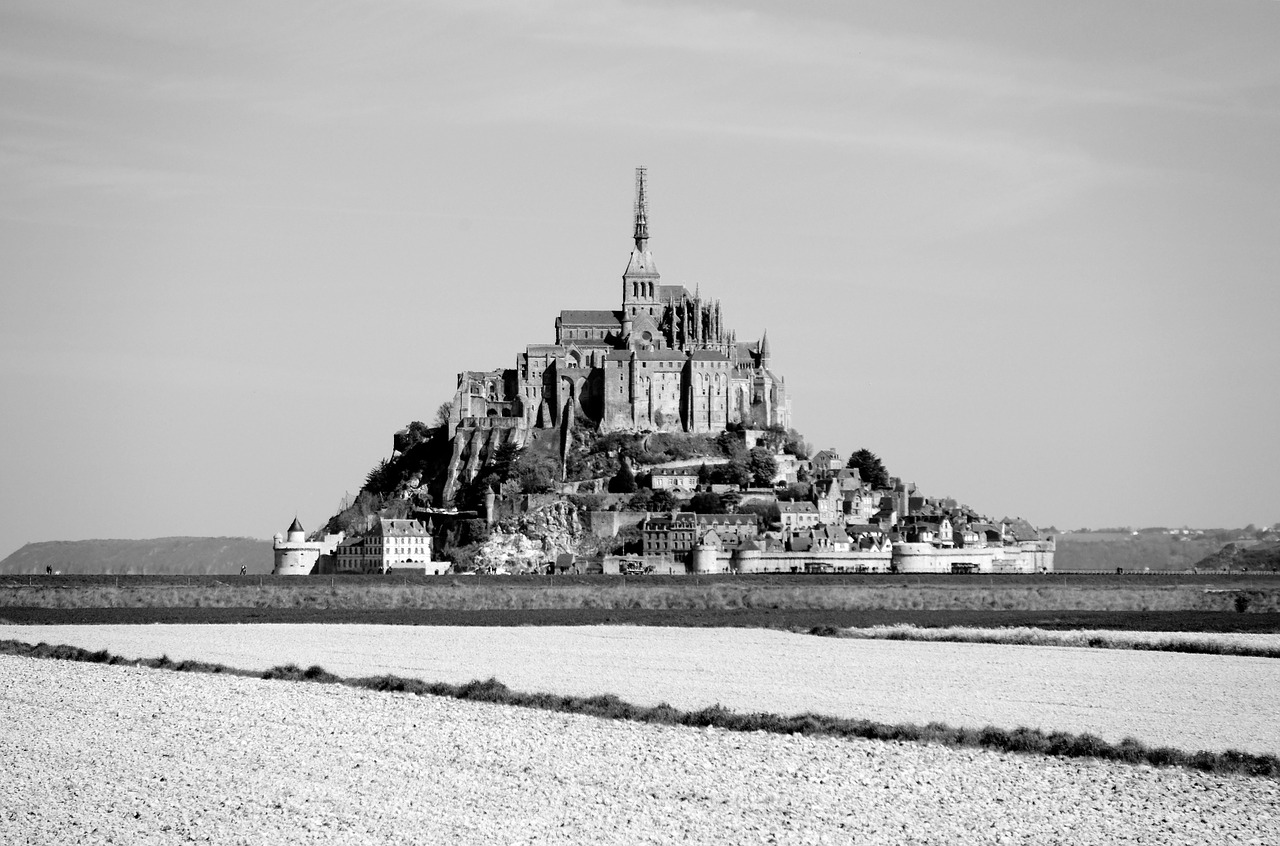 Mont Saint-Michel, France, Paminklas, Paveldas, Bažnyčia, Nemokamos Nuotraukos,  Nemokama Licenzija