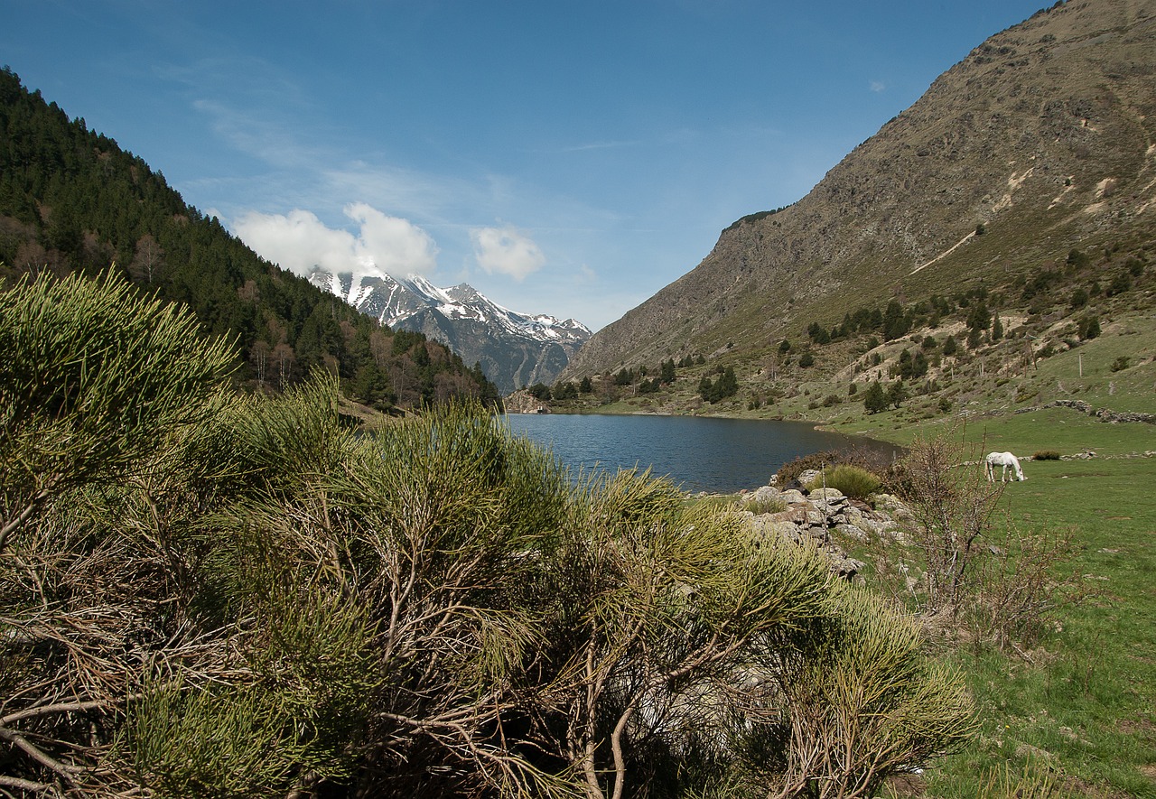 France, Pyrénées, Ežeras, Kalnas, Nemokamos Nuotraukos,  Nemokama Licenzija