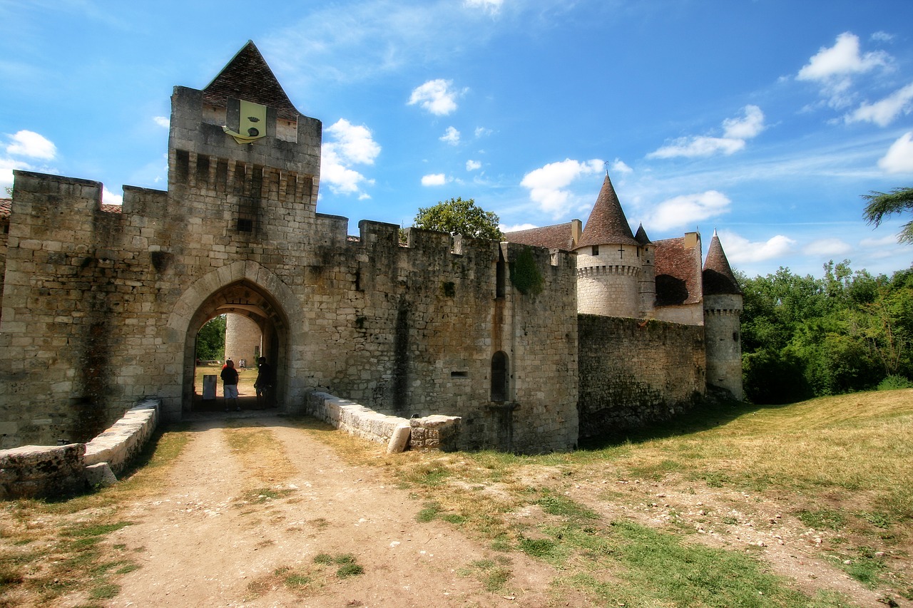 France, Dordogne, Périgord, Pilies Bridžiojė, Nemokamos Nuotraukos,  Nemokama Licenzija