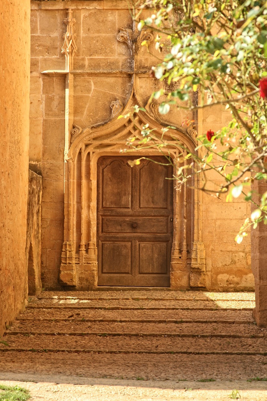 France, Dordogne, Périgord, Durys, Bažnyčia, Nemokamos Nuotraukos,  Nemokama Licenzija