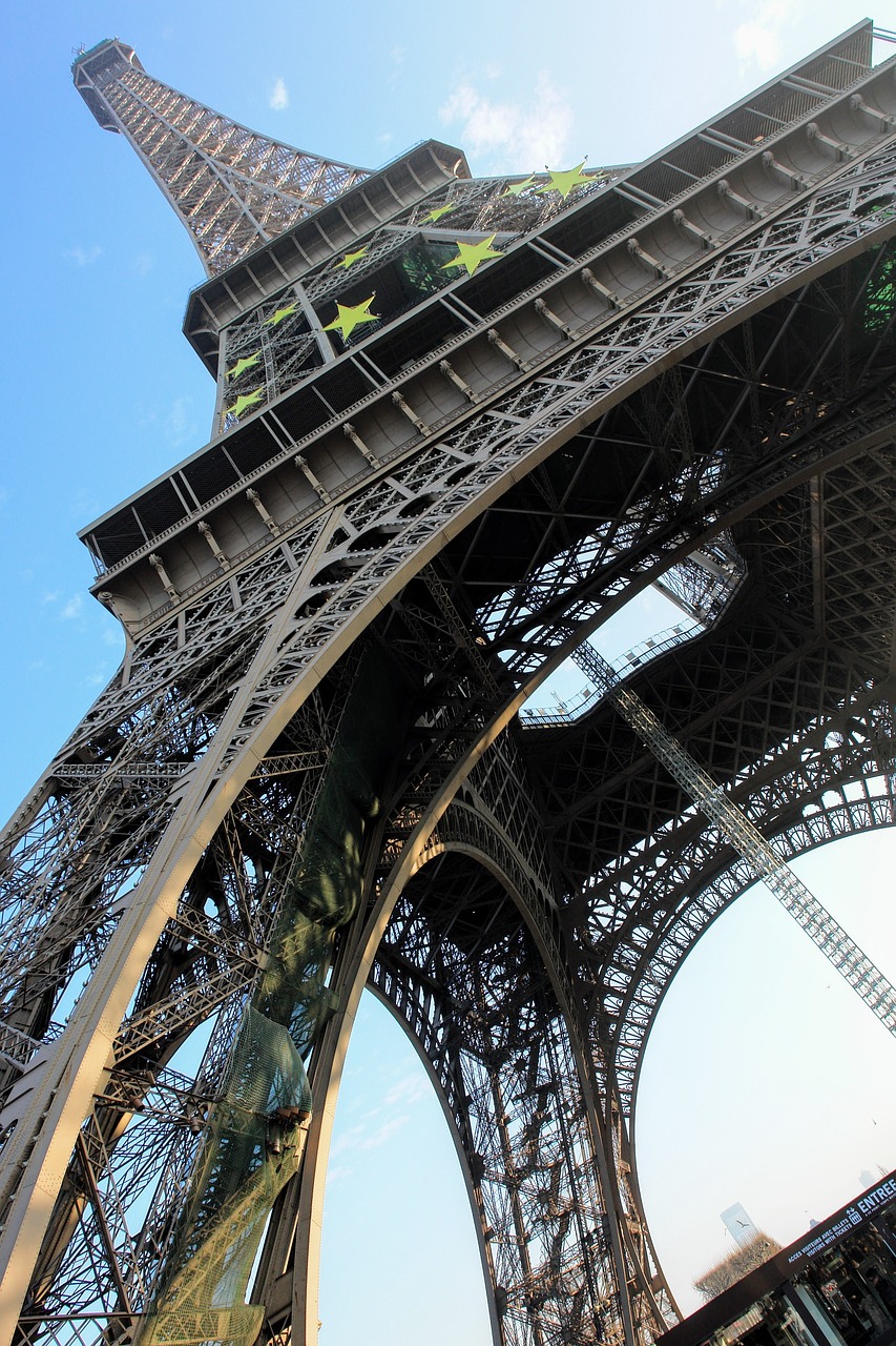 France, Eifelio Bokštas, Le Tour Eiffel, Paris, Lankytinos Vietos, Pritraukimas, Orientyras, Plieno Konstrukcija, Pasaulio Mugė, Nemokamos Nuotraukos