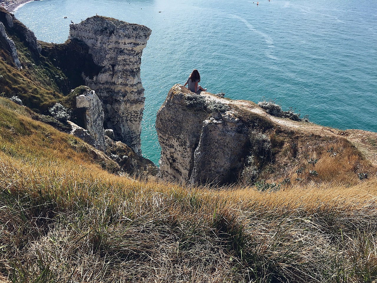 France, Normandija, Étretat, Gamta, Akmenys, Nemokamos Nuotraukos,  Nemokama Licenzija