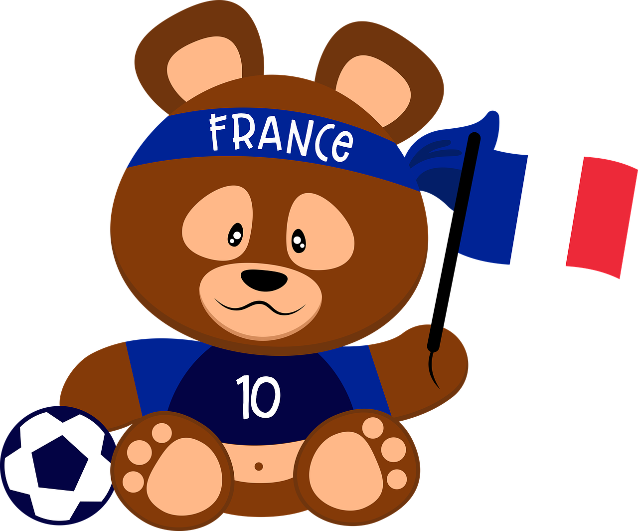 Prancūzija,  Vėliavos Prancūzija,  Prancūzų Kalba,  Futbolas,  Tauta,  Vėliava,  Šalis,  Turnyras,  Raudona,  2018