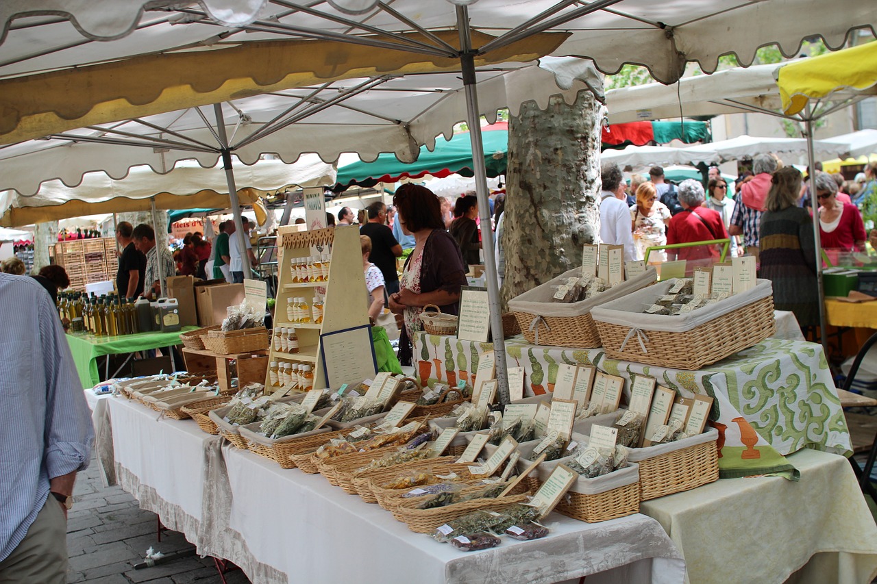 France, Provence, Vasara, Gėlė, Lauke, Turgus, Nemokamos Nuotraukos,  Nemokama Licenzija