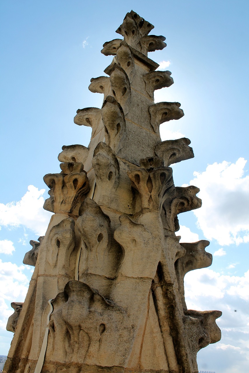 France,  Bordo,  Pey-Berlando Bokštas,  Gotika,  Torre,  Kultūra,  Mėlynas Dangus,  Turizmas,  Menas,  Paminklas