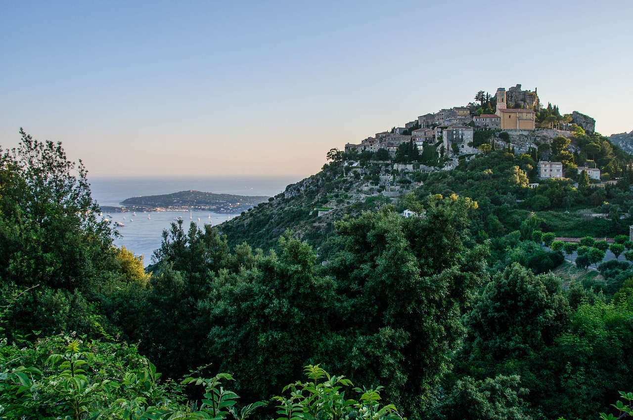 France,  Éze,  Miestas,  Kalnas,  Istoriškai,  Kraštovaizdis,  Namai,  Perspektyva, Nemokamos Nuotraukos,  Nemokama Licenzija