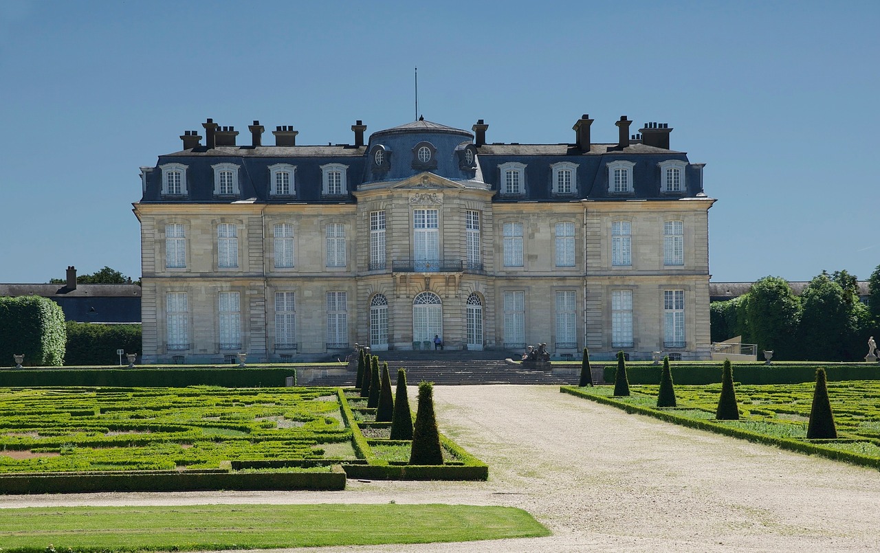 France, Pilis, Champs-Sur Marne, Pastatas, Architektūra, Orientyras, Istorinis, Paskirties Vietos, Pagrindai, Medžiai