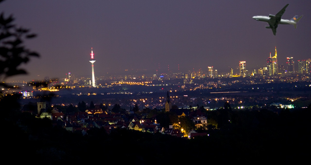 Frankfurtas, Vokietija, Dangoraižis, Panorama, Miestas, Energija, Nemokamos Nuotraukos,  Nemokama Licenzija