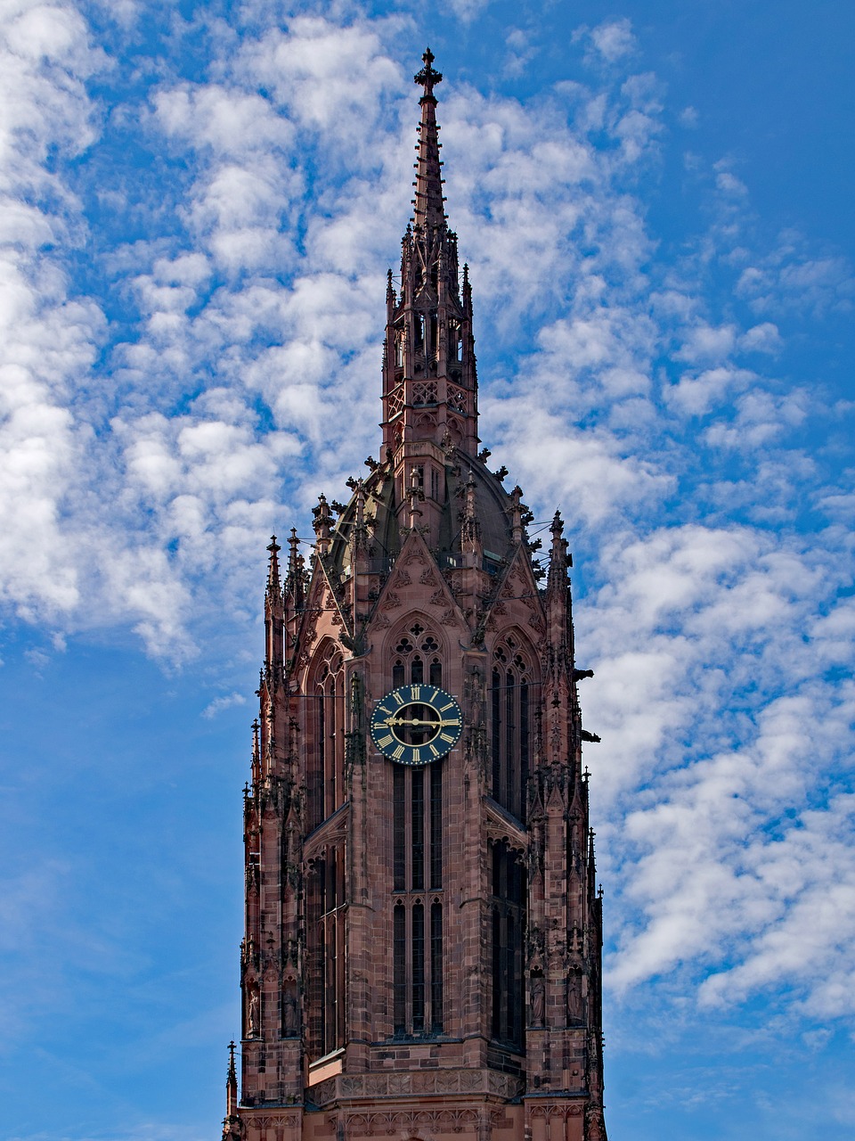 Frankfurtas, Frankfurto Katedra, Hesse, Vokietija, Dom, Kaiser Dom, Senamiestis, Pastatas, Istorija, Architektūra Galvoti