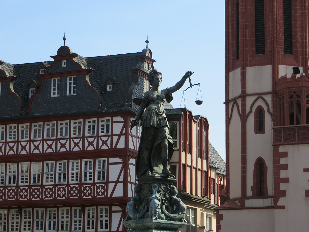Frankfurtas, Miestas, Architektūra, Bažnyčios, Santūra, Nemokamos Nuotraukos,  Nemokama Licenzija