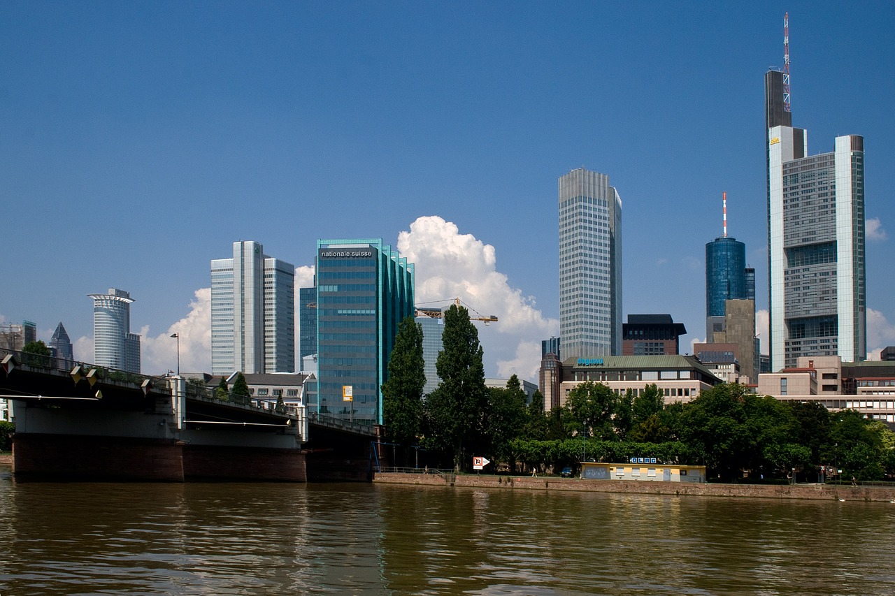 Frankfurtas, Panorama, Perspektyva, Nemokamos Nuotraukos,  Nemokama Licenzija