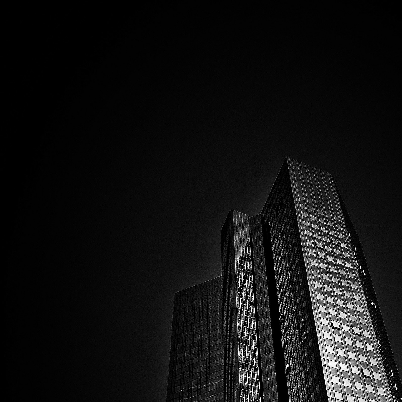 Frankfurtas, Deutsche Bank, Panorama, Dangoraižiai, Pastatas, Bankas, Architektūra, Finansai, Verslas, Pinigai