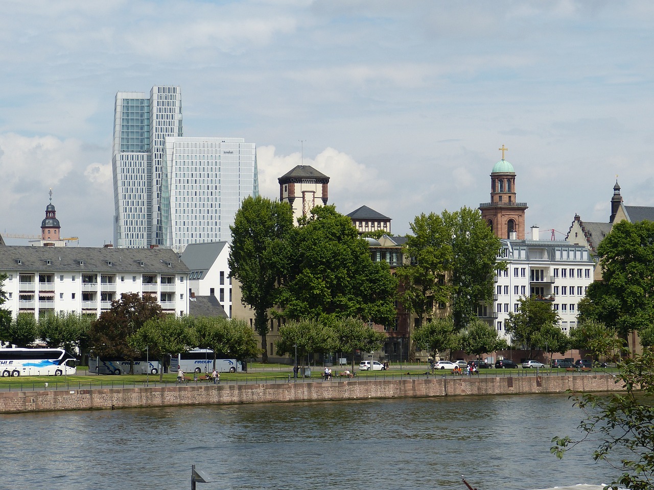 Frankfurtas, Hesse, Dangoraižis, Architektūra, Pagrindinis, Pastatas, Miestas, Šiuolaikiška, Frankfurtas Yra Pagrindinė Vokietija, Langas