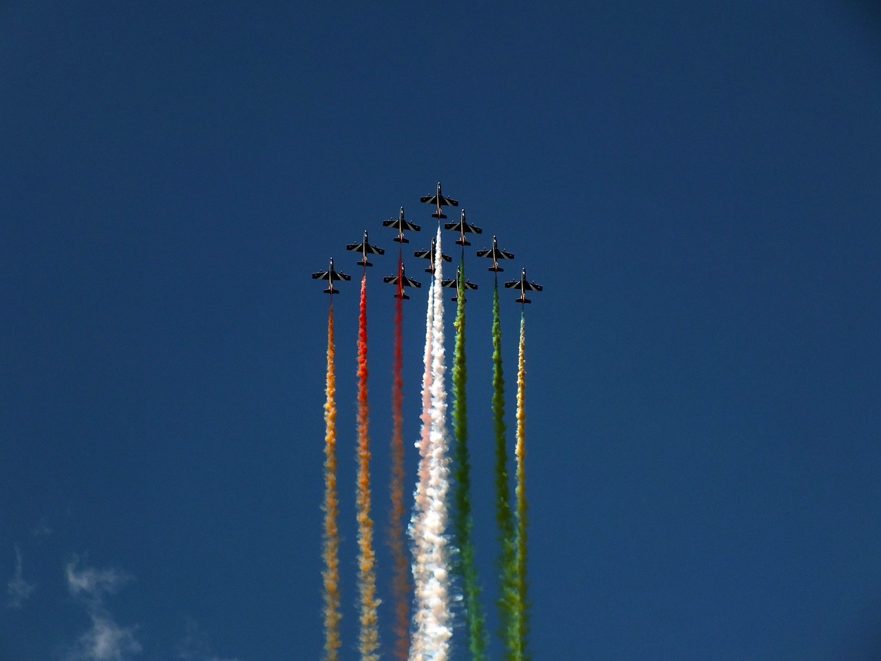 Frecco Tricolore, Oro Pajėgų Dienos, Oro Šou, Nemokamos Nuotraukos,  Nemokama Licenzija