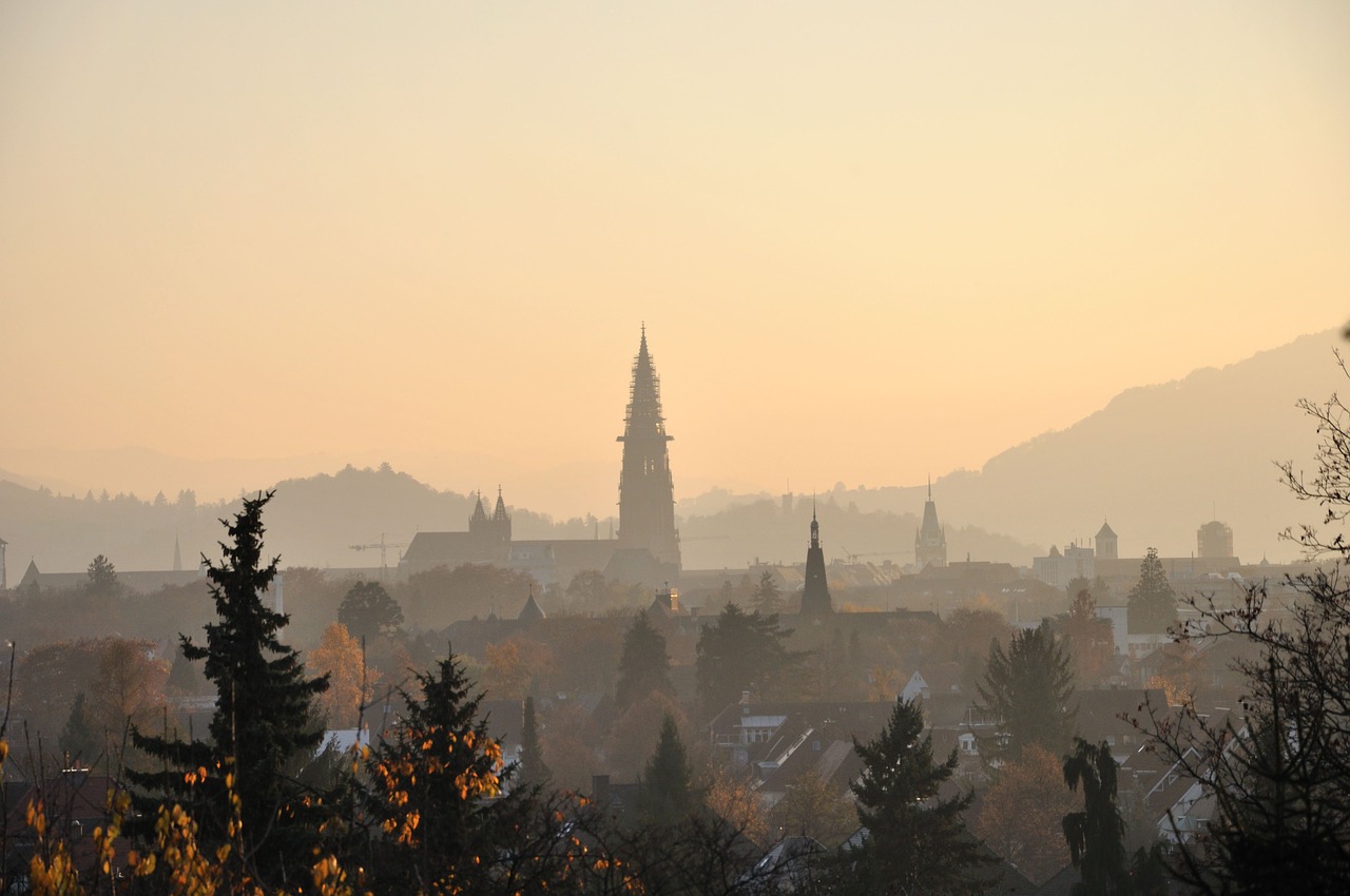 Freiburgas, Panorama, Münsteris, Kraštovaizdis, Nemokamos Nuotraukos,  Nemokama Licenzija