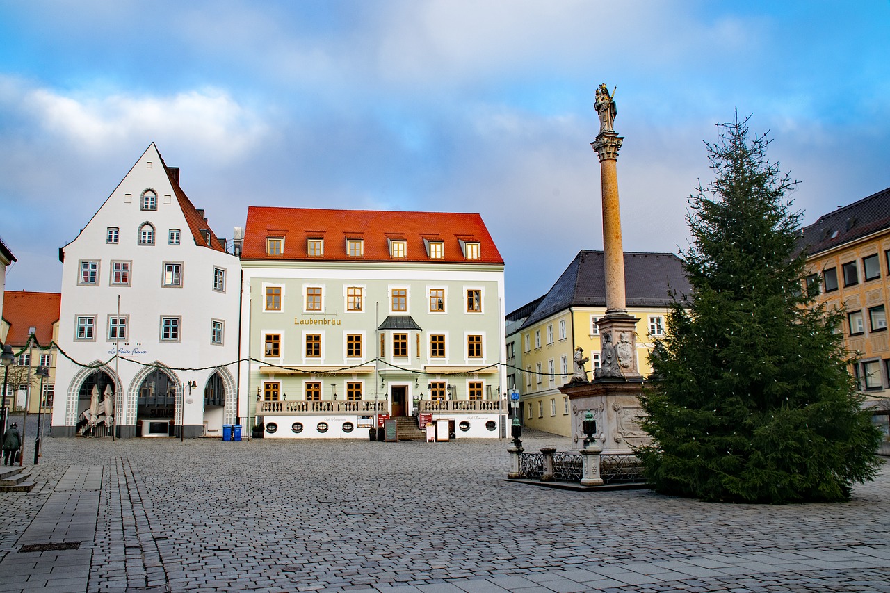 Freising, Bavarija, Vokietija, Senamiestis, Lankytinos Vietos, Nemokamos Nuotraukos,  Nemokama Licenzija