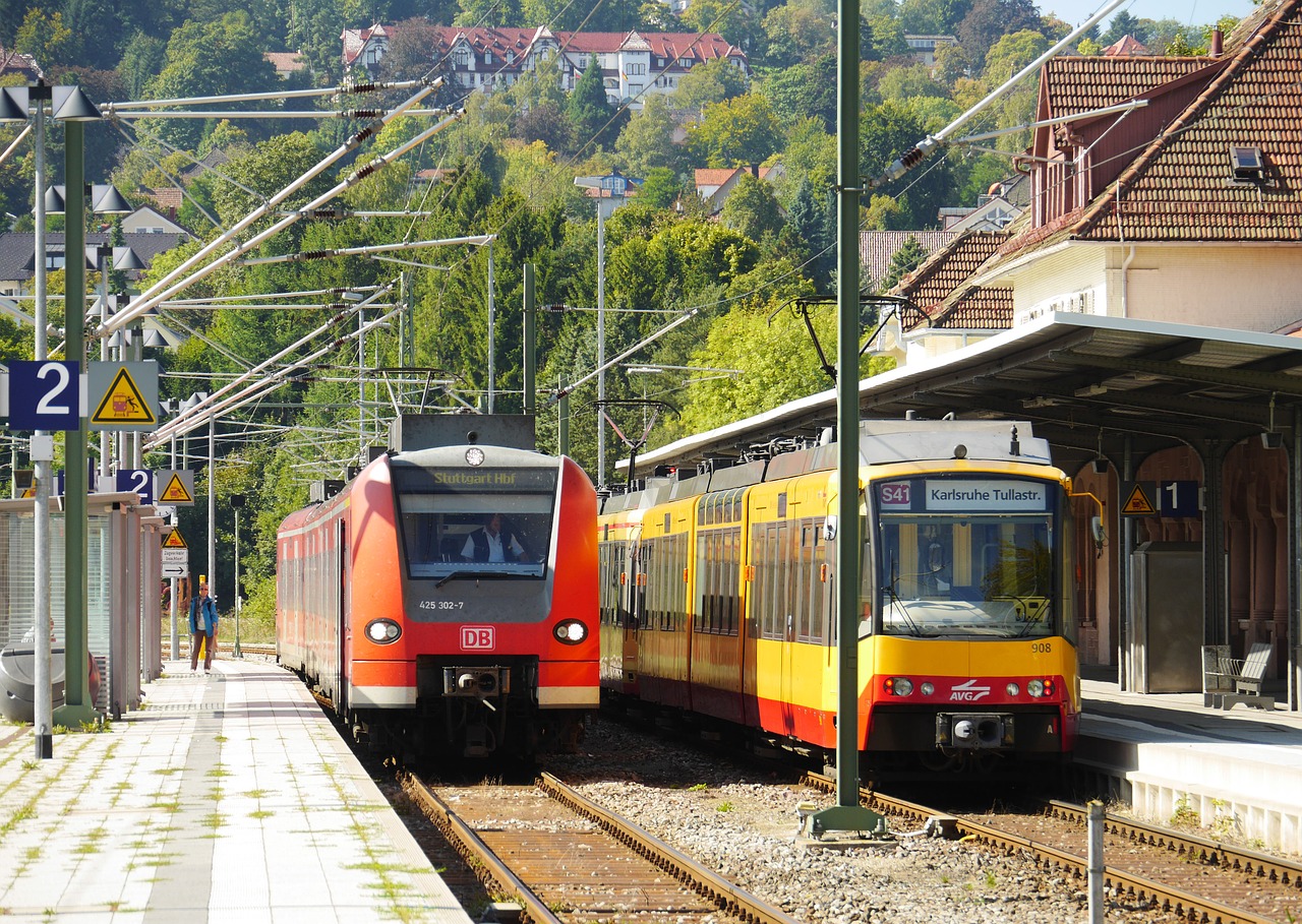Freudenstadt, Hbf, Koncentratorius, Regioninis Eismas, Regioninis Traukinys, Lengvuoju Geležinkeliu, Karlsruhe, Štutgartas, Öpnv, Keleiviai