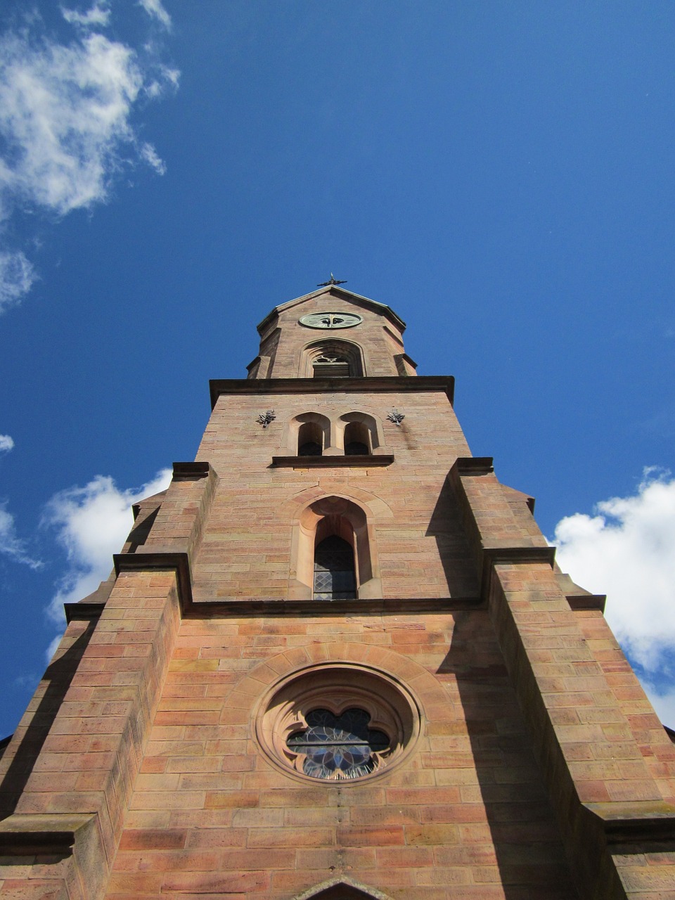 Friedenskirche,  Kirkel,  Bažnyčia,  Pastatas,  Bokštas,  Priekinis,  Bokštas,  Spire,  Fasadas,  Eksterjeras