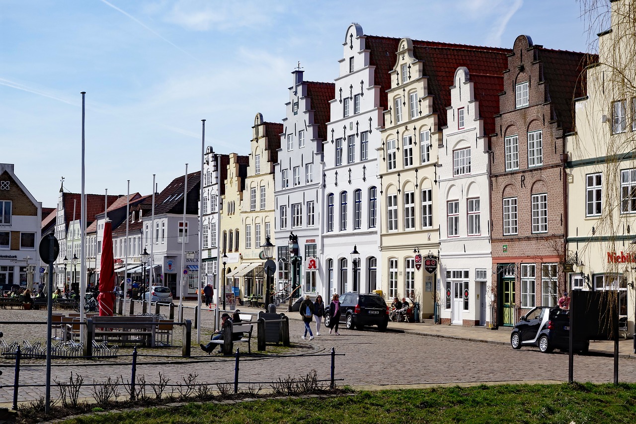 Friedrichstadt,  Meklenburgas,  Šiaurės Jūros Pakrantė,  Olandų Miesto,  Architektūra,  Miestas, Nemokamos Nuotraukos,  Nemokama Licenzija