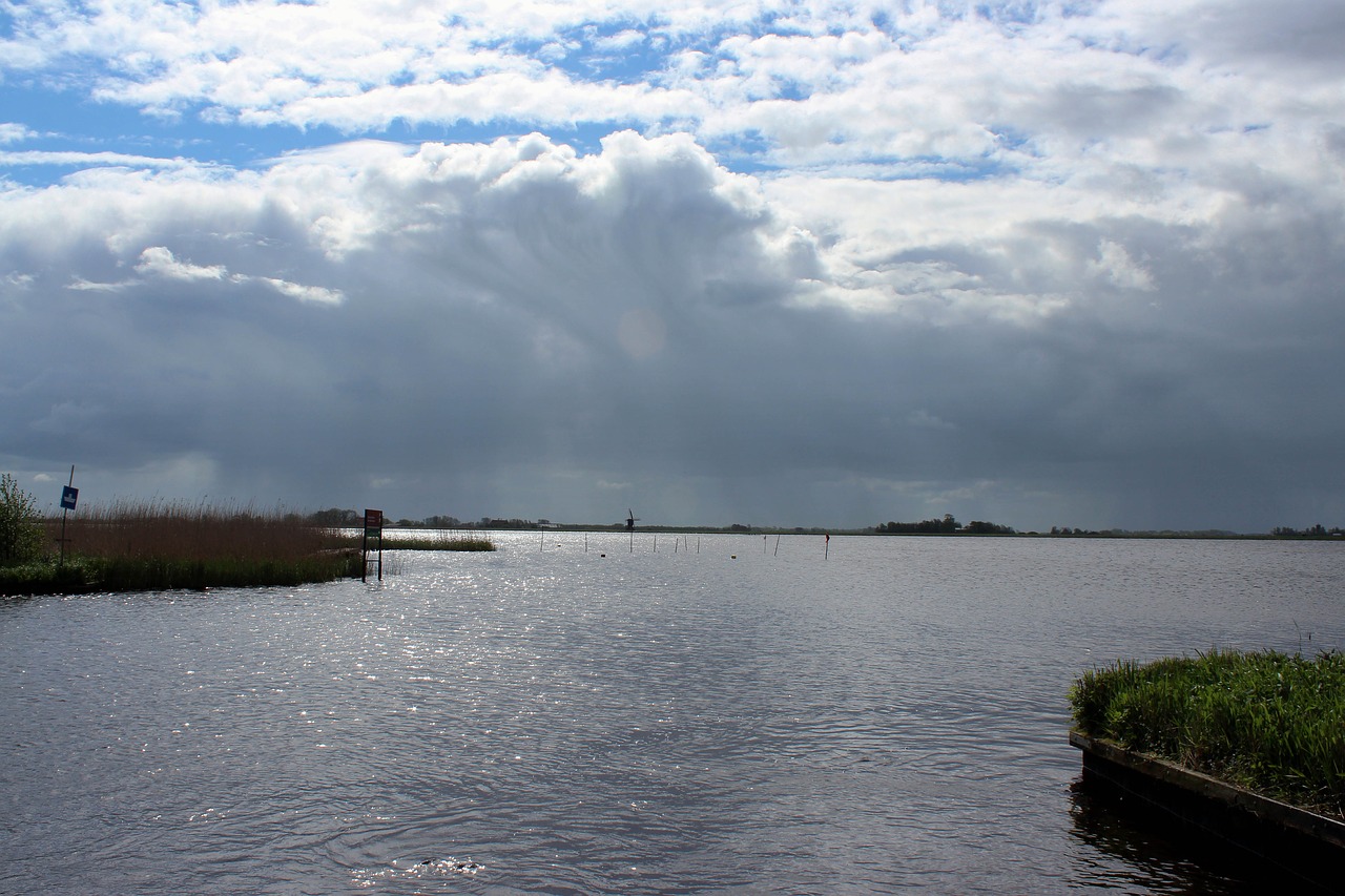 Fryzija,  Daugiau,  Vandens,  Vėjo,  Debesys,  Turizmas,  Šventė,  Kraštovaizdis,  Fryslan,  Ežerų