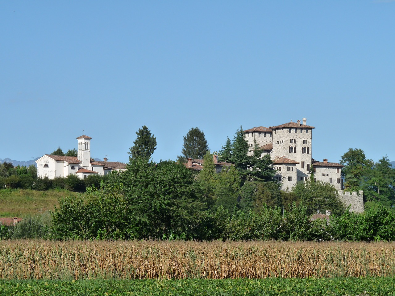 Friuli, Cassacco, Castello, Pilis, Italy, Nemokamos Nuotraukos,  Nemokama Licenzija