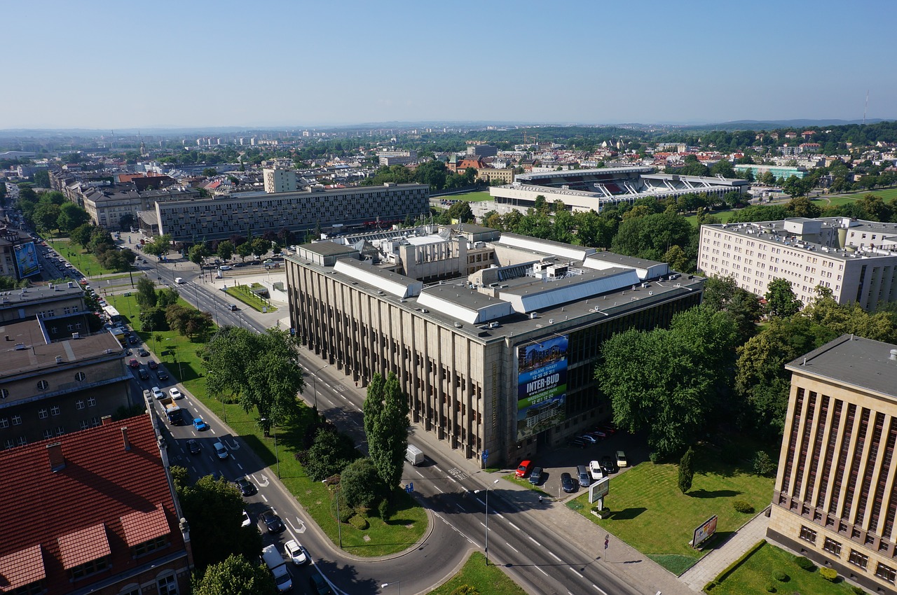 Kraków, Nuotrauka, Drones, Vaizdas, Iš Anksto, Miestas, Drouno Nuotraukos, Aerofoto Nuotrauka, Aerofotografija, Aerofotos Nuoma