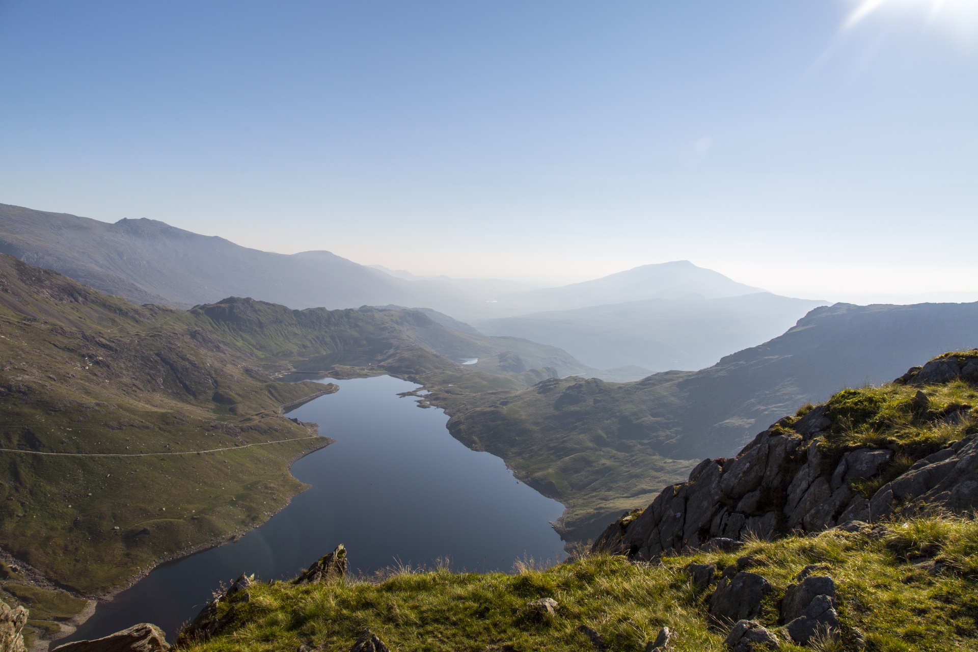 Snieguotė,  Slėnis,  Valų Kalba,  Kalnai,  Snowdon,  Uk,  Lauke,  Kiauras,  Kalnas,  Natūralus