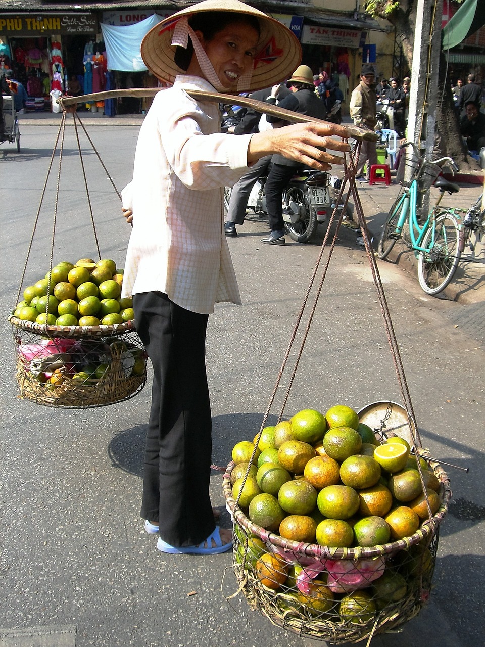 Vaisiai, Prekyba, Viet Nam, Balansas, Nemokamos Nuotraukos,  Nemokama Licenzija