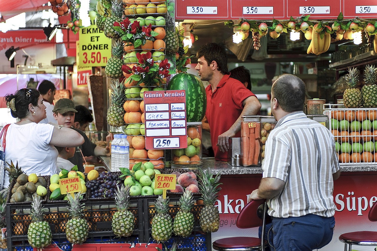 Vaisiai, Istanbulas, Turkija, Nemokamos Nuotraukos,  Nemokama Licenzija