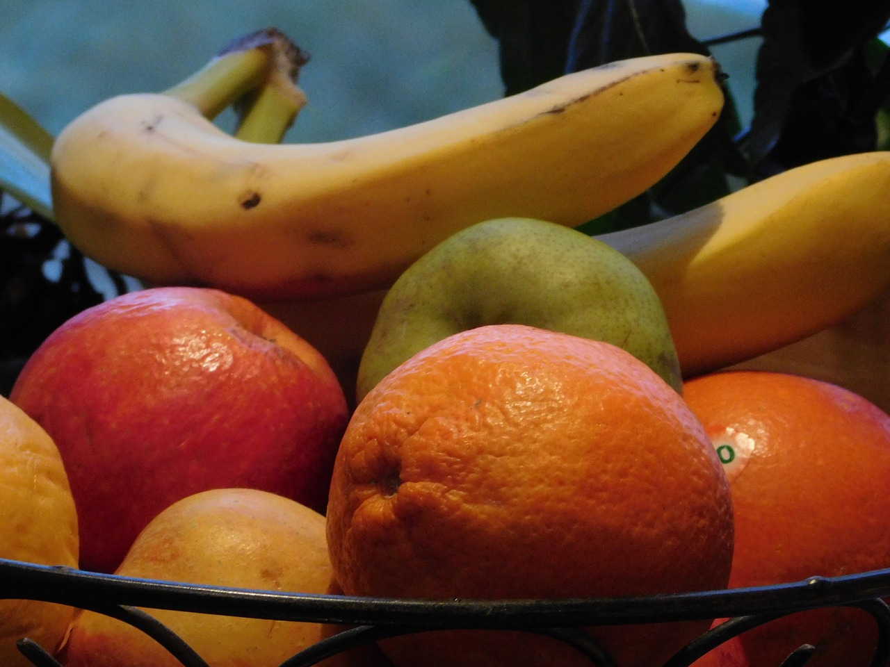 Vaisiai,  Bananai,  Obuolys,  Apelsinai,  Sveikas,  Geltona,  Vaisiai,  Maistas,  Prinokę,  Vitaminai