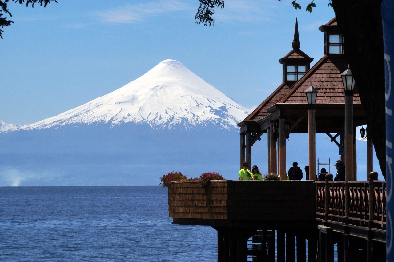 Frutillar, Osorno Vulkanas, Čile, Nemokamos Nuotraukos,  Nemokama Licenzija