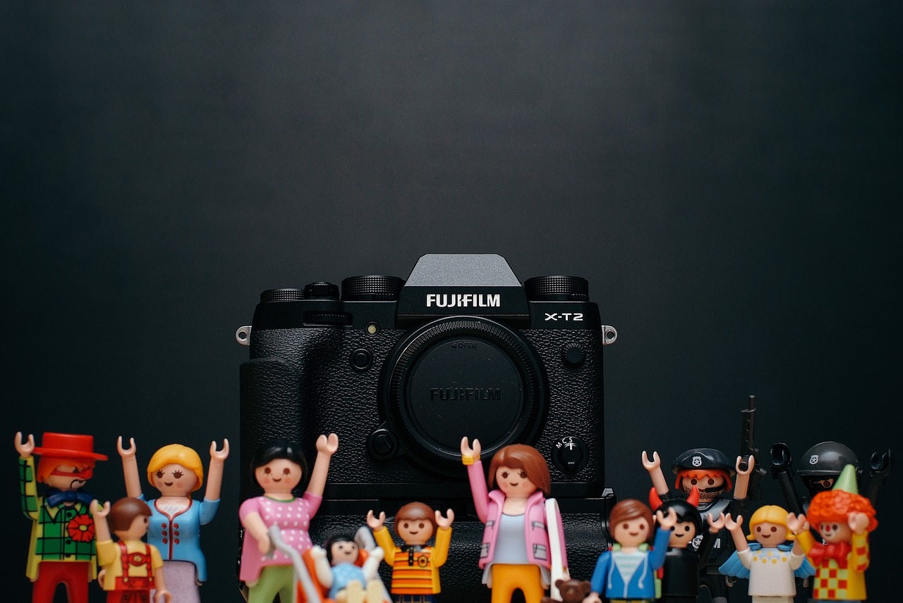 Fujifilm, Juoda, Fotoaparatas, Fotografija, Žaislas, Nemokamos Nuotraukos,  Nemokama Licenzija